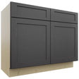 Fabuwood Galaxy Cobblestone VSB42-34 Vanity Sink Cabinet, Front View