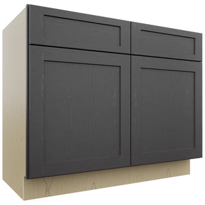 Fabuwood Galaxy Cobblestone VSB42-34 Vanity Sink Cabinet, Front View
