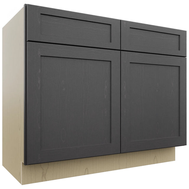 Fabuwood Galaxy Cobblestone VSB42-34 Vanity Sink Cabinet, Front View
