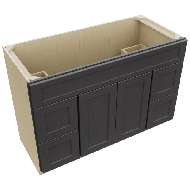 Fabuwood Galaxy Cobblestone VSD30DR Vanity Combo Cabinet, Top View
