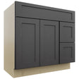Fabuwood Galaxy Cobblestone VSD48 Vanity Combo Cabinet, Front View