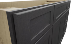 Fabuwood Galaxy Cobblestone VSD60SINGLE Vanity Combo Cabinet, Detail View