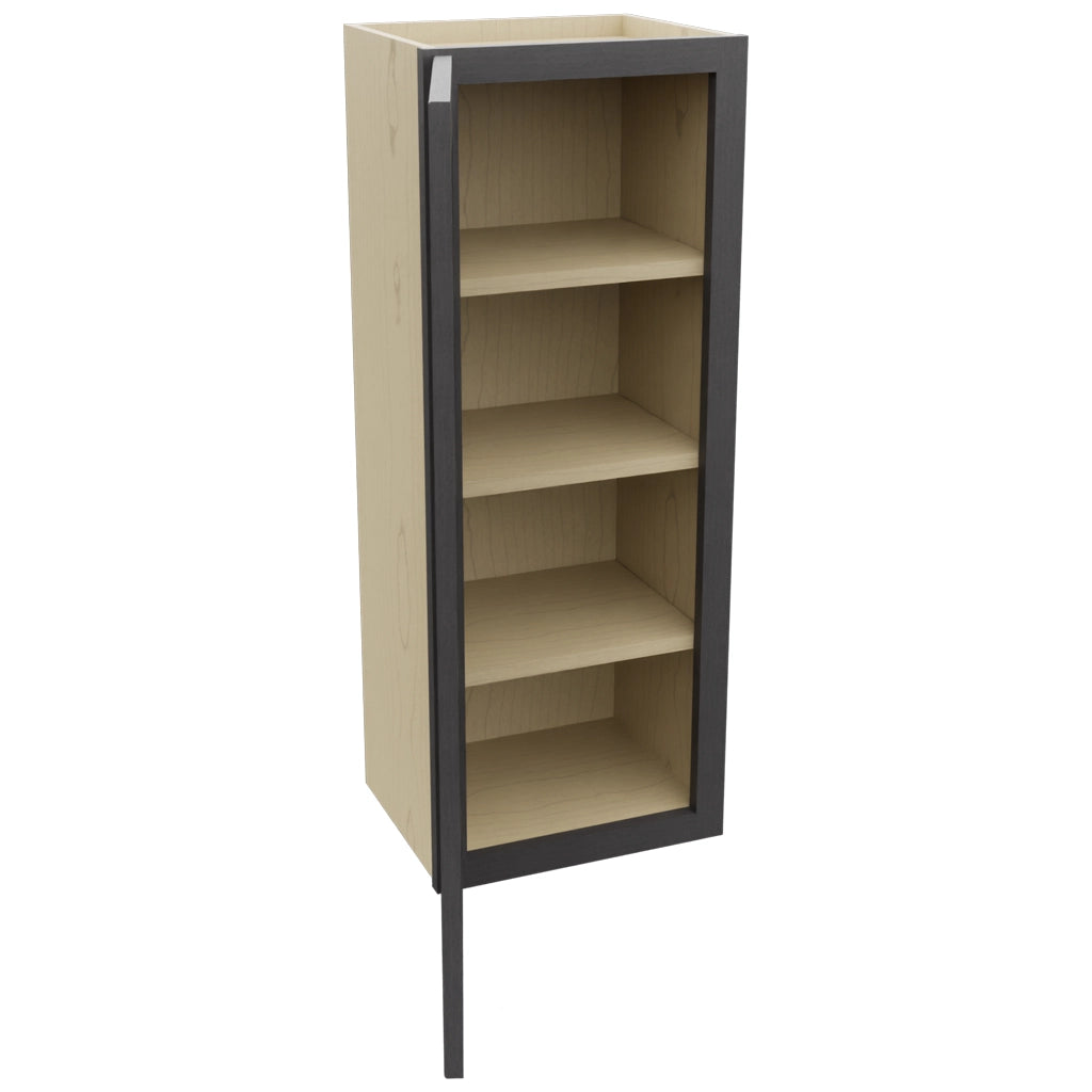 Fabuwood Galaxy Cobblestone W1539 Wall Standard Cabinet, Open View
