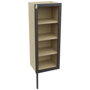Fabuwood Galaxy Cobblestone W1539 Wall Standard Cabinet, Open View
