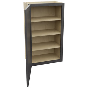 Fabuwood Galaxy Cobblestone W2136 Wall Standard Cabinet, Open View