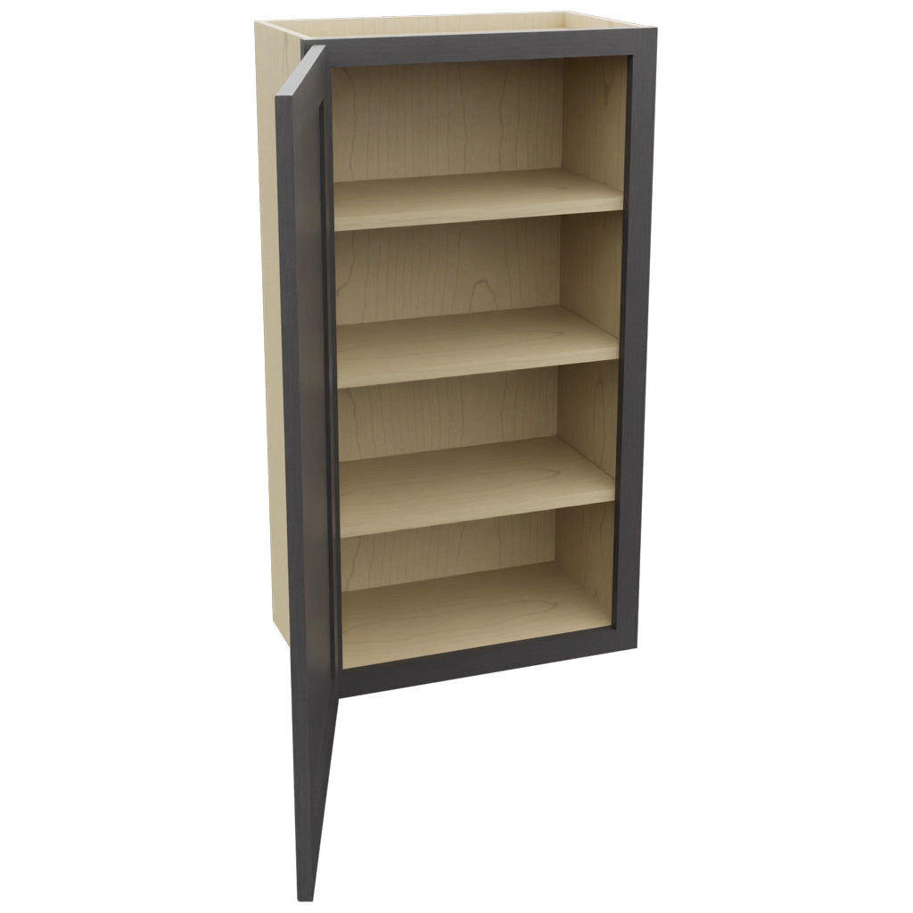 Fabuwood Galaxy Cobblestone W2139 Wall Standard Cabinet, Open View