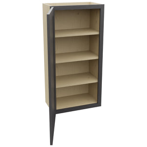 Fabuwood Galaxy Cobblestone W2142 Wall Standard Cabinet, Open View