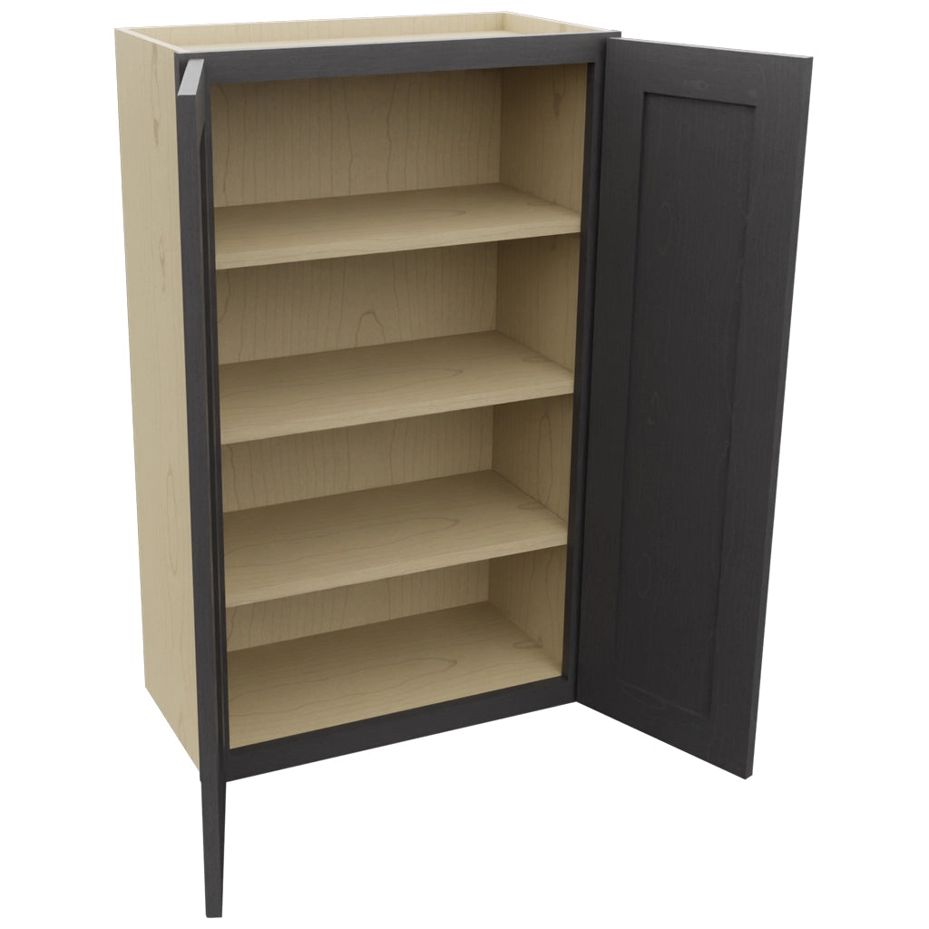 Fabuwood Galaxy Cobblestone W2439 Wall Standard Cabinet, Open View