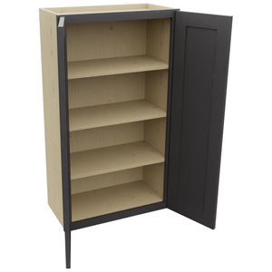 Fabuwood Galaxy Cobblestone W2442 Wall Standard Cabinet, Open View