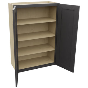 Fabuwood Galaxy Cobblestone W2739 Wall Standard Cabinet, Open View