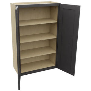 Fabuwood Galaxy Cobblestone W2742 Wall Standard Cabinet, Open View