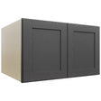 Fabuwood Galaxy Cobblestone W301824 Wall Deep Cabinet, Front View