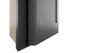Fabuwood Galaxy Cobblestone WAE1242 Wall Angle End Cabinet, Detail View