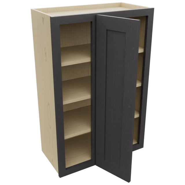 Fabuwood Galaxy Cobblestone WBC2436 Wall Corner Blind Cabinet, Open View