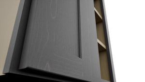 Fabuwood Galaxy Cobblestone WBC2436 Wall Corner Blind Cabinet, Detail View