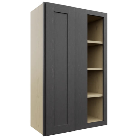 Fabuwood Galaxy Cobblestone WBC2439 Wall Corner Blind Cabinet, Front View