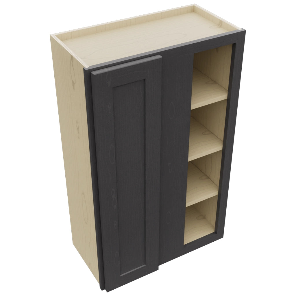 Fabuwood Galaxy Cobblestone WBC2439 Wall Corner Blind Cabinet, Top View