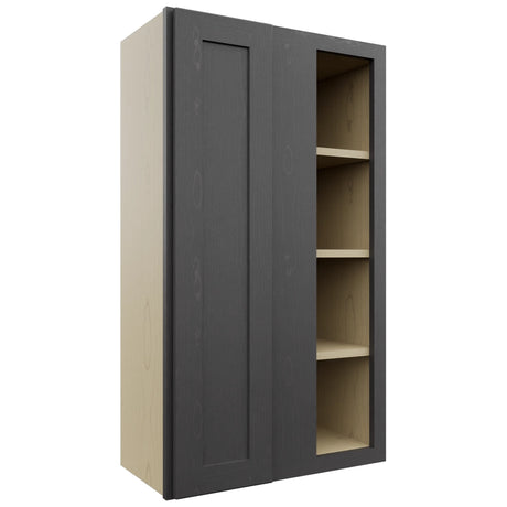 Fabuwood Galaxy Cobblestone WBC2442 Wall Corner Blind Cabinet, Front View