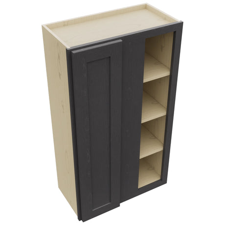 Fabuwood Galaxy Cobblestone WBC2442 Wall Corner Blind Cabinet, Top View