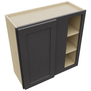 Fabuwood Galaxy Cobblestone WBC3030 Wall Corner Blind Cabinet, Top View