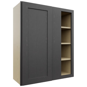 Fabuwood Galaxy Cobblestone WBC3036 Wall Corner Blind Cabinet, Front View