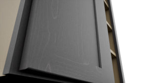 Fabuwood Galaxy Cobblestone WBC3036 Wall Corner Blind Cabinet, Detail View