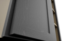 Fabuwood Galaxy Cobblestone WBC3039 Wall Corner Blind Cabinet, Detail View