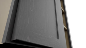 Fabuwood Galaxy Cobblestone WBC3042 Wall Corner Blind Cabinet, Detail View