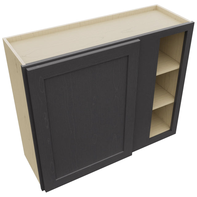 Fabuwood Galaxy Cobblestone WBC3630 Wall Corner Blind Cabinet, Top View