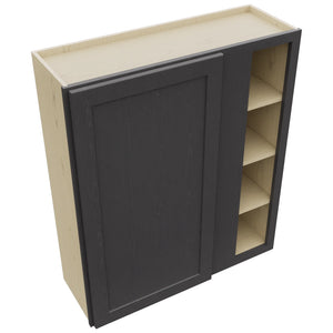 Fabuwood Galaxy Cobblestone WBC3642 Wall Corner Blind Cabinet, Top View