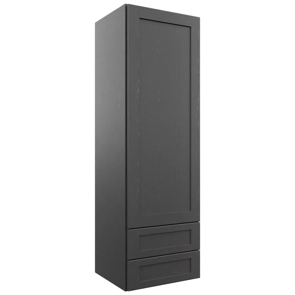 Fabuwood Galaxy Cobblestone WD1857 Wall Drawer Cabinet, Front View