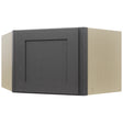Fabuwood Galaxy Cobblestone WDC2415 Wall Corner Diagonal Cabinet, Front View