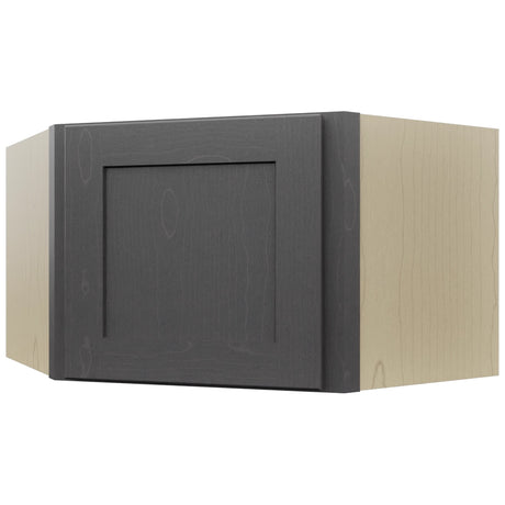 Fabuwood Galaxy Cobblestone WDC2415 Wall Corner Diagonal Cabinet, Front View