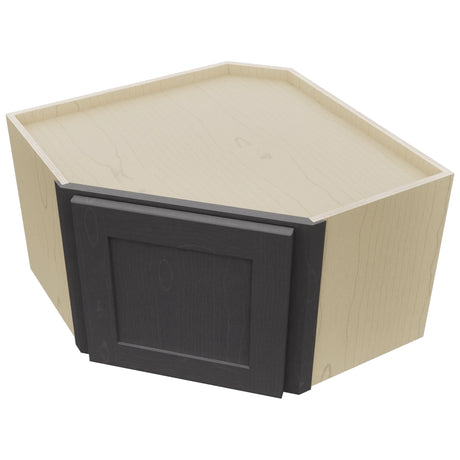 Fabuwood Galaxy Cobblestone WDC2415 Wall Corner Diagonal Cabinet, Top View