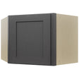 Fabuwood Galaxy Cobblestone WDC2418 Wall Corner Diagonal Cabinet, Front View