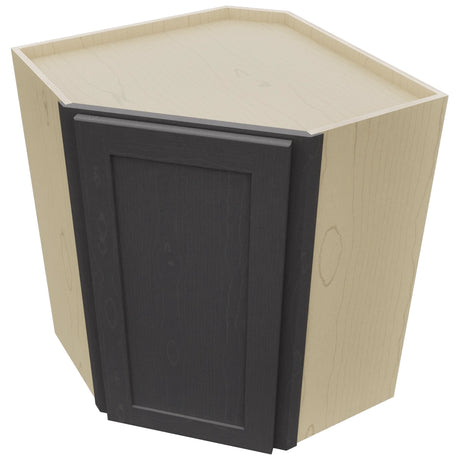 Fabuwood Galaxy Cobblestone WDC2430 Wall Corner Diagonal Cabinet, Top View