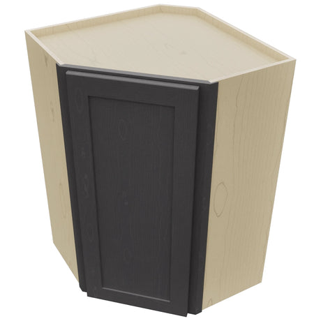 Fabuwood Galaxy Cobblestone WDC2436 Wall Corner Diagonal Cabinet, Top View