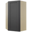 Fabuwood Galaxy Cobblestone WDC2442 Wall Corner Diagonal Cabinet, Front View