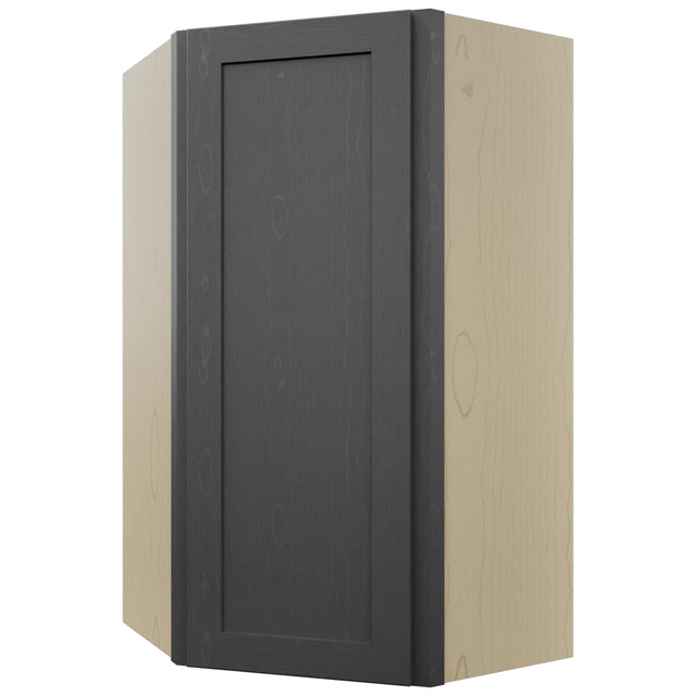 Fabuwood Galaxy Cobblestone WDC2442 Wall Corner Diagonal Cabinet, Front View