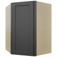 Fabuwood Galaxy Cobblestone WDC2736 Wall Corner Diagonal Cabinet, Front View