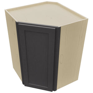 Fabuwood Galaxy Cobblestone WDC2736 Wall Corner Diagonal Cabinet, Top View