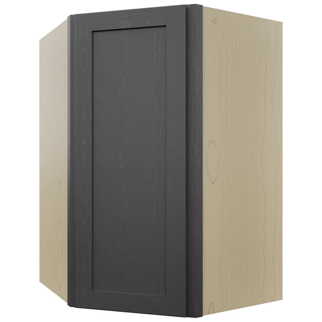 Fabuwood Galaxy Cobblestone WDC2739 Wall Corner Diagonal Cabinet, Front View