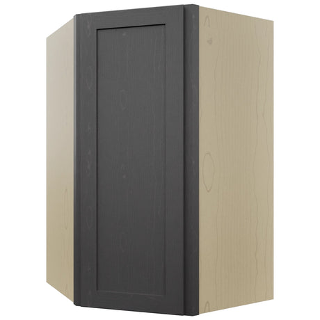 Fabuwood Galaxy Cobblestone WDC2742 Wall Corner Diagonal Cabinet, Front View