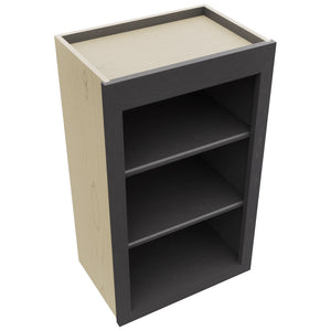 Fabuwood Galaxy Cobblestone WOS1830 Wall Open Shelf, Top View