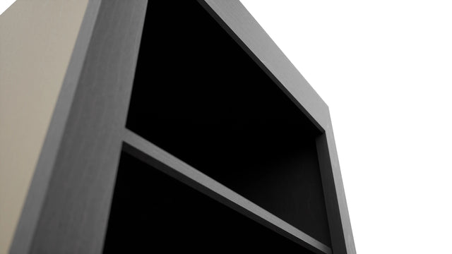 Fabuwood Galaxy Cobblestone WOS1830 Wall Open Shelf, Detail View