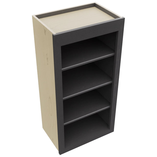 Fabuwood Galaxy Cobblestone WOS1836 Wall Open Shelf, Top View