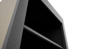Fabuwood Galaxy Cobblestone WOS1842 Wall Open Shelf, Detail View