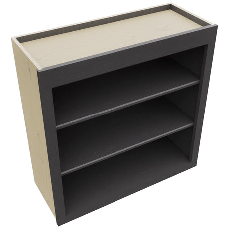Fabuwood Galaxy Cobblestone WOS3030 Wall Open Shelf, Top View