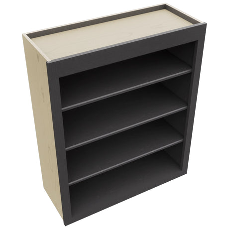 Fabuwood Galaxy Cobblestone WOS3036 Wall Open Shelf, Top View