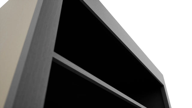Fabuwood Galaxy Cobblestone WOS3036 Wall Open Shelf, Detail View